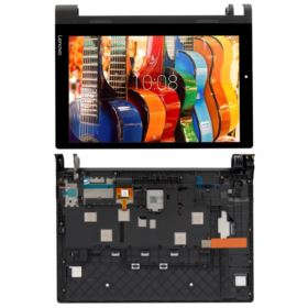 WYŚWIETLACZ Z DIGITIZEREM LENOVO TAB 3 YT3-X50 CZARNY Z RAMKĄ FULL SET