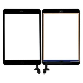 DIGITIZER IPAD MINI A1432 A1454 A1455 PRZYCISK HOME UKŁAD IC CZARNY