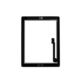DIGITIZER DOTYK IPAD 3 IPAD 4 CZARNY Z PRZYCISKIEM HOME I KLEJEM A1403 A1416 A1430 A1458 A1459 A1460