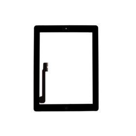 DIGITIZER DOTYK IPAD 3 IPAD 4 CZARNY Z PRZYCISKIEM HOME I KLEJEM A1403 A1416 A1430 A1458 A1459 A1460