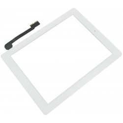 DIGITIZER IPAD 3 A1403 A1416 A1430 IPAD 4 A1458 A1459 A1460 BIAŁY Z KLEJEM I PRZYCISKIEM HOME