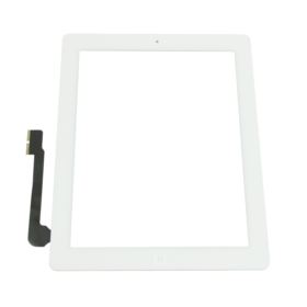 DIGITIZER IPAD 3 A1403 A1416 A1430 IPAD 4 A1458 A1459 A1460 BIAŁY Z KLEJEM I PRZYCISKIEM HOME