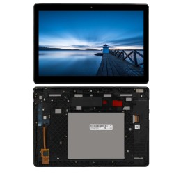 WYŚWIETLACZ I DIGITIZER LENOVO TAB M10 TB-X505F Z RAMKĄ CZARNY IPS TFT