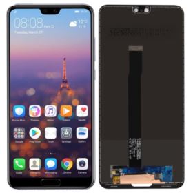 WYŚWIETLACZ Z DIGITIZEREM HUAWEI P20 EML-L09 EML-L09C EML-L29 EML-AL00 CZARNY FULL SET