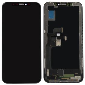 WYŚWIETLACZ Z DIGITIZEREM IPHONE X A1901 A1865 Z RAMKĄ CZARNY