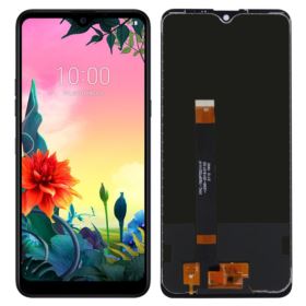 WYŚWIETLACZ Z DIGITIZEREM LG K50S LMX540EMW LM-X540 CZARNY FULL SET