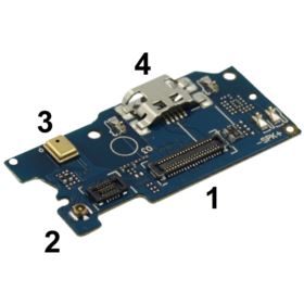 PŁYTKA GNIAZDO ŁADOWANIA ASUS ZENFONE 4 MAX ZC520KL