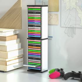 STOJAK NA GRY DOBE PLAYSTATION XBOX NINTENDO BIAŁY
