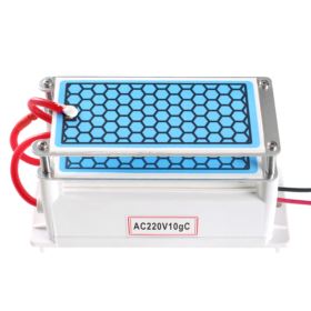 OZONATOR GENERATOR OZONU 10G/H AC220V Z 2 PŁYTKAMI CERAMICZNYMI