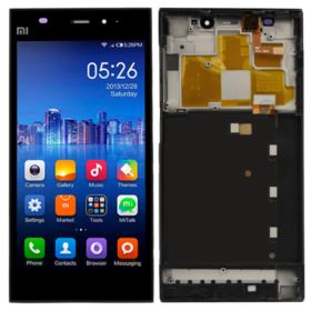 WYŚWIETLACZ Z DIGITIZEREM XIAOMI MI3 Z RAMKĄ CZARNY