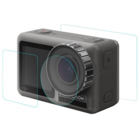 SZKŁA HARTOWANE DO DJI OSMO ACTION PULUZ PRZ&Oacute;D I TYŁ