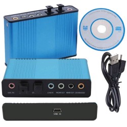 ZEWNĘTRZNA KARTA DŹWIĘKOWA NA USB SURROUND 5.1 SPDIF