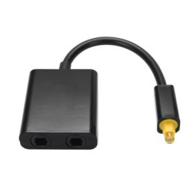 SWITCH TOSLINK SPDIF 1X2 OPTYCZNY CZARNY