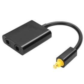 SWITCH TOSLINK SPDIF 1X2 OPTYCZNY CZARNY