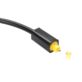 SWITCH TOSLINK SPDIF 1X2 OPTYCZNY CZARNY