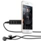 TRANSMITER BLUETOOTH AUDIO MINI JACK 3,5MM Z MIKROFONEM CZARNY