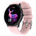 SMARTWATCH Q21 RÓŻOWY ANDROID IOS