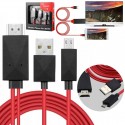 ADAPTER KABEL PRZEWÓD MHL MICRO USB HDMI