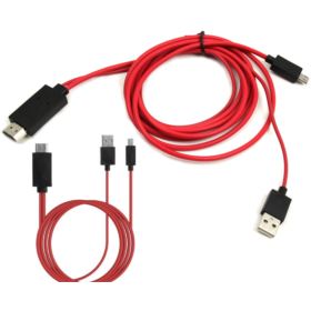 ADAPTER KABEL PRZEW&Oacute;D MHL MICRO USB HDMI