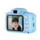 APARAT FOTOGRAFICZNY DLA DZIECI C3-B NIEBIESKI Z KABLEM USB I SMYCZĄ