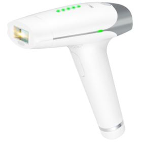 DEPILATOR LASEROWY LANGSTAR T009 Z ZASILACZEM I OKULARAMI OCHRONNYMI BIAŁY