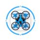 MOTORÓWKA ZDALNIE STEROWANA Z DRONEM 3w1 JJRC TERZETTO CZARNO-NIEBIESKA