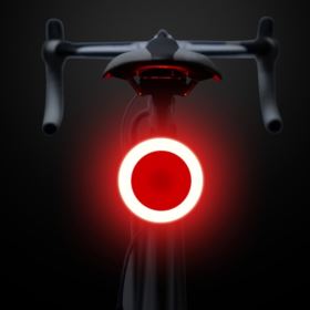 LAMPKA LED DO ROWERU CZERWONA OKRĄGŁA TYLNA