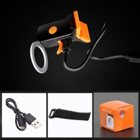 LAMPKA LED DO ROWERU CZERWONA OKRĄGŁA TYLNA
