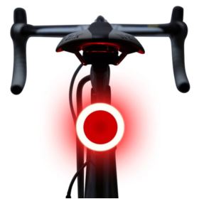 LAMPKA LED DO ROWERU CZERWONA OKRĄGŁA TYLNA