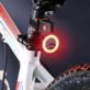 LAMPKA LED DO ROWERU CZERWONA OKRĄGŁA TYLNA