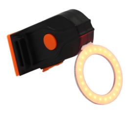 LAMPKA LED DO ROWERU CZERWONA OKRĄGŁA TYLNA