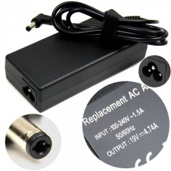 ZASILACZ ŁADOWARKA 19V 4.74A 5.5*2.5mm ASUS ACER TOSHIBA BENQ FUJITSU-SIEMENS LENOVO MEDION GERICOM MAXDATA TOP SELECT