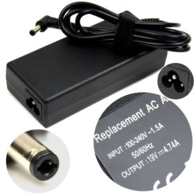 ZASILACZ ŁADOWARKA 19V 4.74A 5.5*2.5mm ASUS ACER TOSHIBA BENQ FUJITSU-SIEMENS LENOVO MEDION GERICOM MAXDATA TOP SELECT