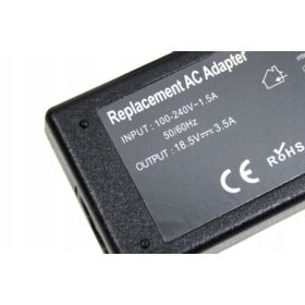 ZASILACZ ŁADOWARKA 18.5V 3.5A 4.8*1.7mm HP COMPAQ
