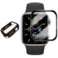 ETUI DO APPLE WATCH 5 6 SE 4 SZKŁO HARTOWANE 44MM CZARNE