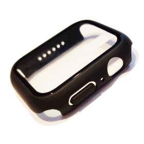 ETUI DO APPLE WATCH 5 6 SE 4 SZKŁO HARTOWANE 44MM CZARNE
