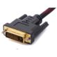 ADAPTER KONWERTER HDMI DVI 24+1 CZERWONY 1,5M - Kable i USB adaptery