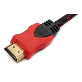 ADAPTER KONWERTER HDMI DVI 24+1 CZERWONY 1,5M - Kable i USB adaptery