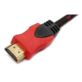 ADAPTER KONWERTER HDMI DVI 24+1 CZERWONY 1,5M - Kable i USB adaptery