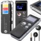 DYKTAFON SK-012 CYFROWY MP3 8GB SREBRNY