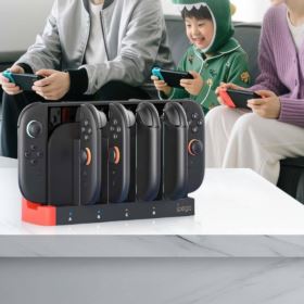 STACJA ŁADUJĄCA 4W1 DO JOY-CON 2 JOYCON2 NINTENDO SWITCH 2 - Akcesoria elektroniczne