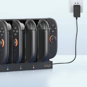 STACJA ŁADUJĄCA 4W1 DO JOY-CON 2 JOYCON2 NINTENDO SWITCH 2 - Akcesoria elektroniczne