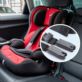 UNIWERSALNY PAS SAMOCHODOWY DO FOTELIKA DZIECKA ISOFIX