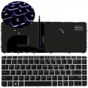 KLAWIATURA HP ELITEBOOK 840 G3 840 G4 745 G3 745 G4 836308-031 SREBRNA RAMKA Z PODŚWIETLENIEM