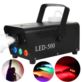MASZYNA DO DYMU LED-500 Z 3 DIODAMI LED I PILOTEM