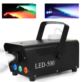 MASZYNA DO DYMU LED-500 Z 3 DIODAMI LED I PILOTEM