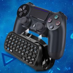 KLAWIATURA DO PS4 BEZPRZEWODOWA CZARNA DOBE