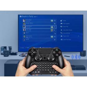 KLAWIATURA DO PS4 BEZPRZEWODOWA CZARNA DOBE