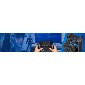 KLAWIATURA DO PS4 BEZPRZEWODOWA CZARNA DOBE