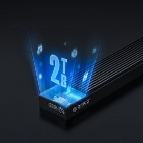 KIESZEŃ NA DYSK SSD ORICO M2PV-C3 SSD M.2 NVME USB-C 2TB